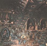 william r clark denna vangmalning fran 400 talet hittade stein de tusen buddhornas grotta oil painting